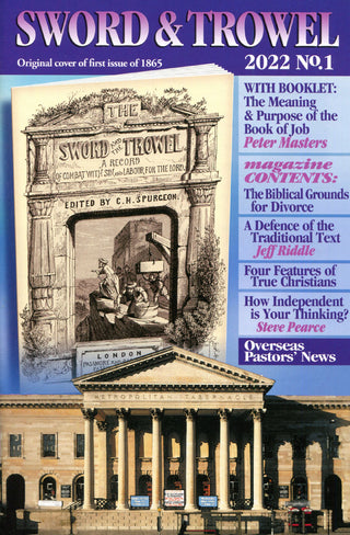 Sword & Trowel magazine 2022 No 1 cover image.