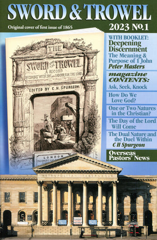 Sword & Trowel magazine 2023 No 1 cover image.