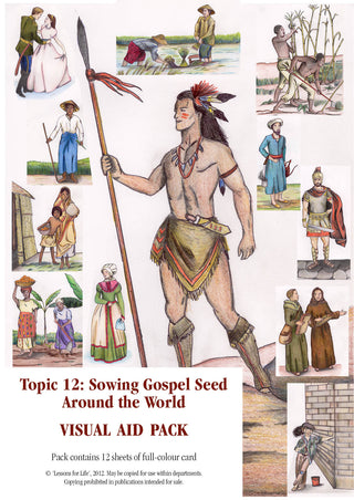 Topic 12 - VISUAL AID PACK - Sowing Gospel Seed Around the World cover image.