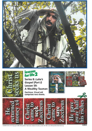 Lessons for Life 2 Sunday School Visual Aids sample 2 image.