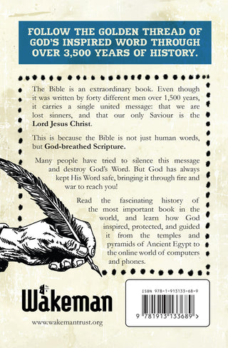Once Delivered: How God Gave Us the Bible back cover image.