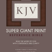 KJV Super Giant Print Reference Bible, Brown, Index