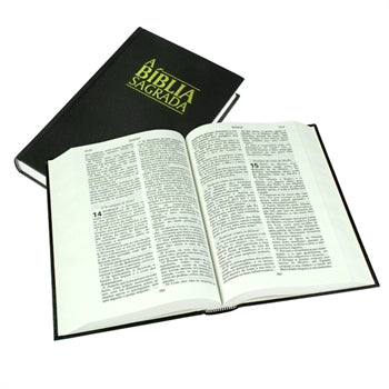 Portuguese Bible (large print, hardback) - Black [PORB1LP/ABK]