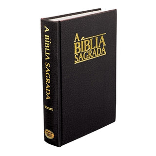 Portuguese Bible (medium print, hardback) - Black [PORB51/ABK]