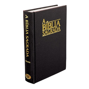 Portuguese Bible (medium print, hardback) - Black [PORB51/ABK]
