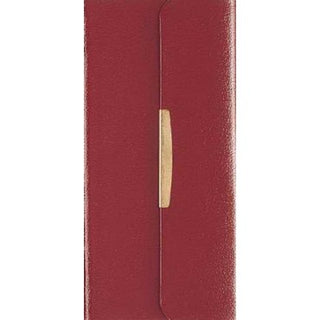 NKJV Checkbook Bible with Flap, Burgundy