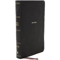 NKJV Large Print Personal Size End-of-Verse Reference Bible; Personal Size; Black