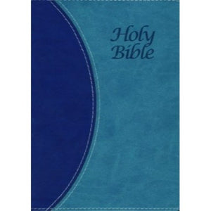 25/ETTBL Windsor Text Blue Two Tone Soft Imitation Leather