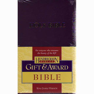 KJV Gift & Award Purple Imitation Leather