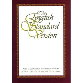 The English Standard Version by G W & D E Anderson cover image.