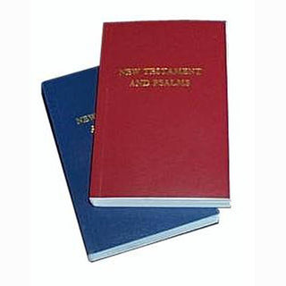 42/SBL Nonpareil New Testament and Psalms Blue