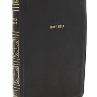 NKJV Giant Print Thinline Bible, Black Imitation Leather with Red Letter