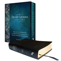 The Henry Morris Study Bible KJV (Black Leather)