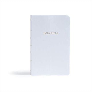 KJV Gift & Award White Imitation Leather - Holman Bible Staff