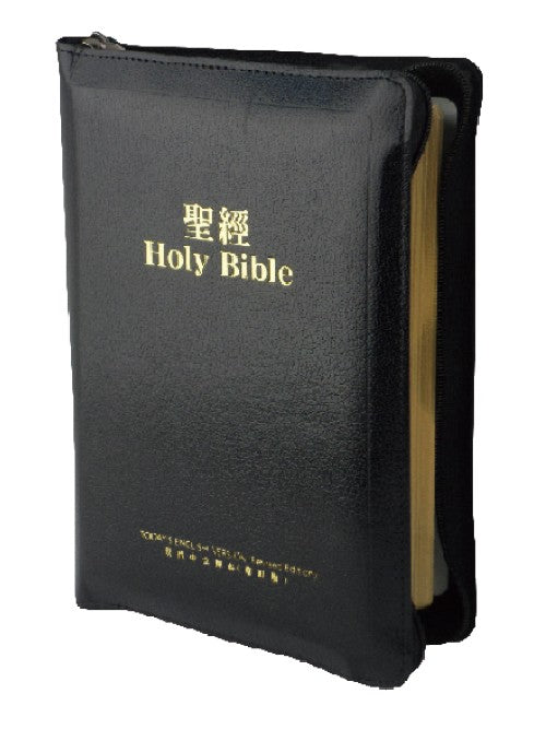 Copy of English / Chinese - KJV /  CUNP (Chinese Union Version with New Punctuation) Black with zip