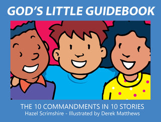 God's Little Guidebooks - 10 Commandments Hardback