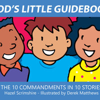 God's Little Guidebooks - 10 Commandments Hardback
