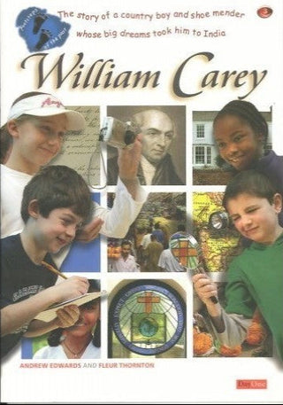 Footsteps of the Past: William Carey by Andrew Edwards and Fleur Thornton cover image.