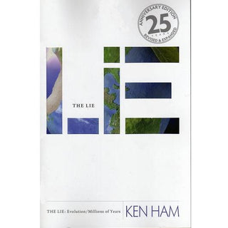 The Lie: Evolution (Revised & Expanded) by Ken Ham cover image.