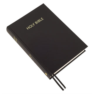 10XLP/ABK Extra Large Print Bible Hardback Black cover image.