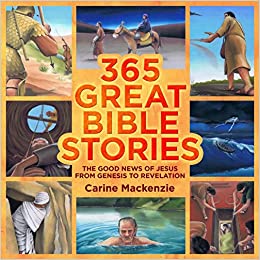 365 Great Bible Stories by Carine Mackenzie cover image.