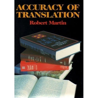 Accuracy of Translation by Robert Martin cover image.