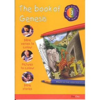 Bible Colour and Learn 3: The Book of Genesis by Karen Roberts cover image.