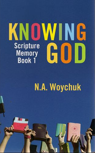 Knowing God by N A Woychuk cover image.
