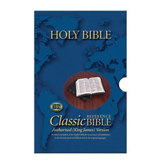 Classic Reference Bible (hardback) - Blue [4/ABL]