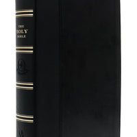KJV Giant Print Bible, Black, Thumb Indexed, Imitation Leather