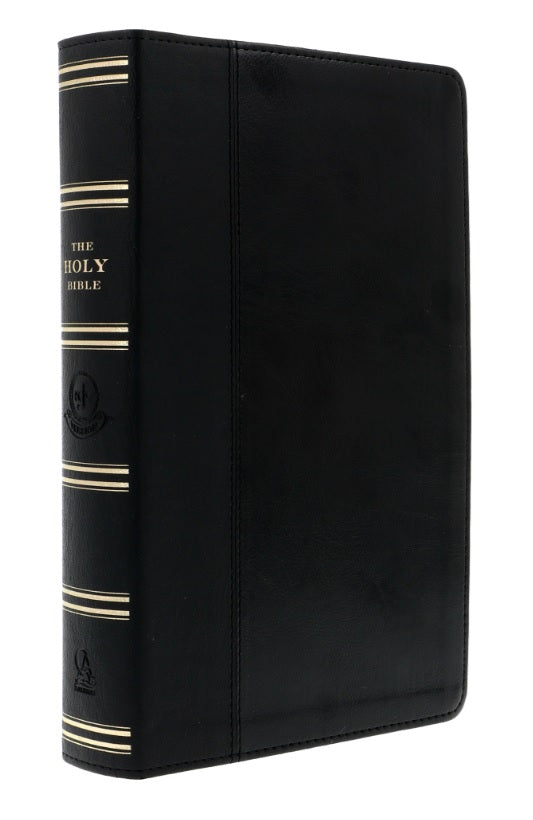 KJV Giant Print Bible, Black, Thumb Indexed, Imitation Leather