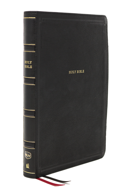 NKJV Reference Bible, Super Giant Print, Black